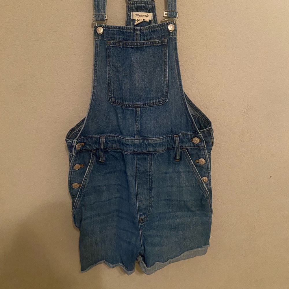 Madewell short overalls